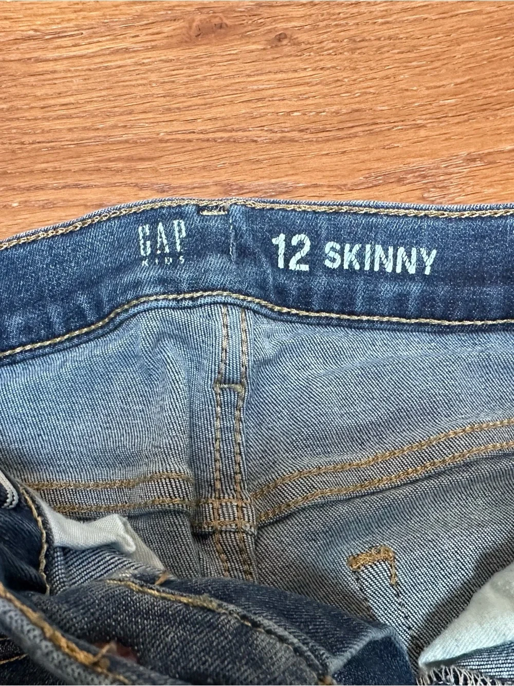GAP Kids Boys Dark Blue Stretch Slim Jeans